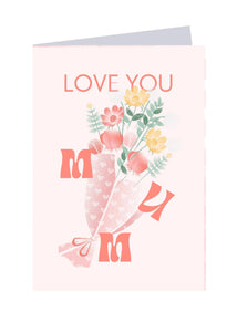 Love You Mum - Sweet Card