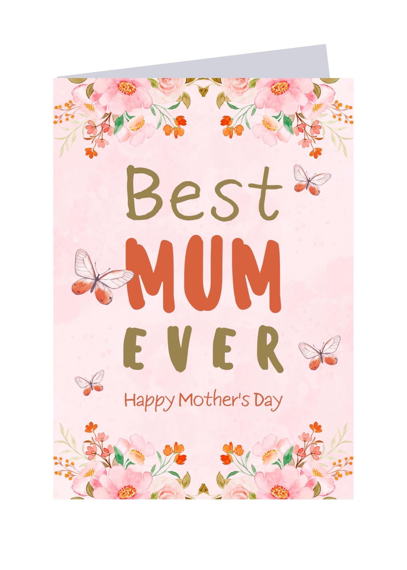 Best Mum Ever! - Sweet Card