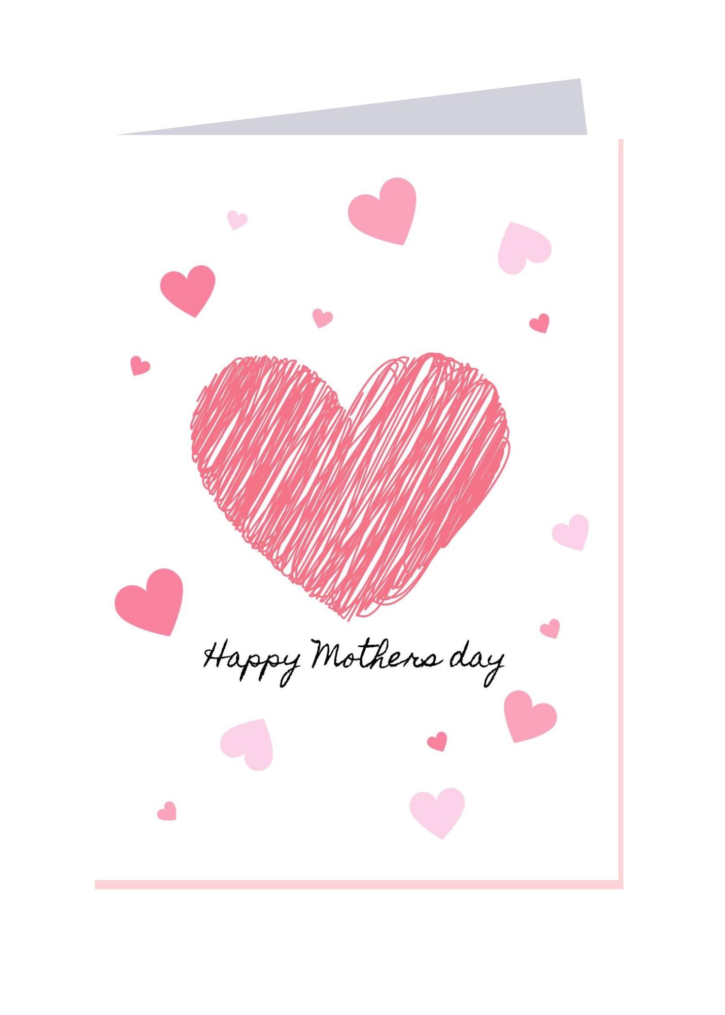 Happy Mother's Day (Heart) - Sweet Card