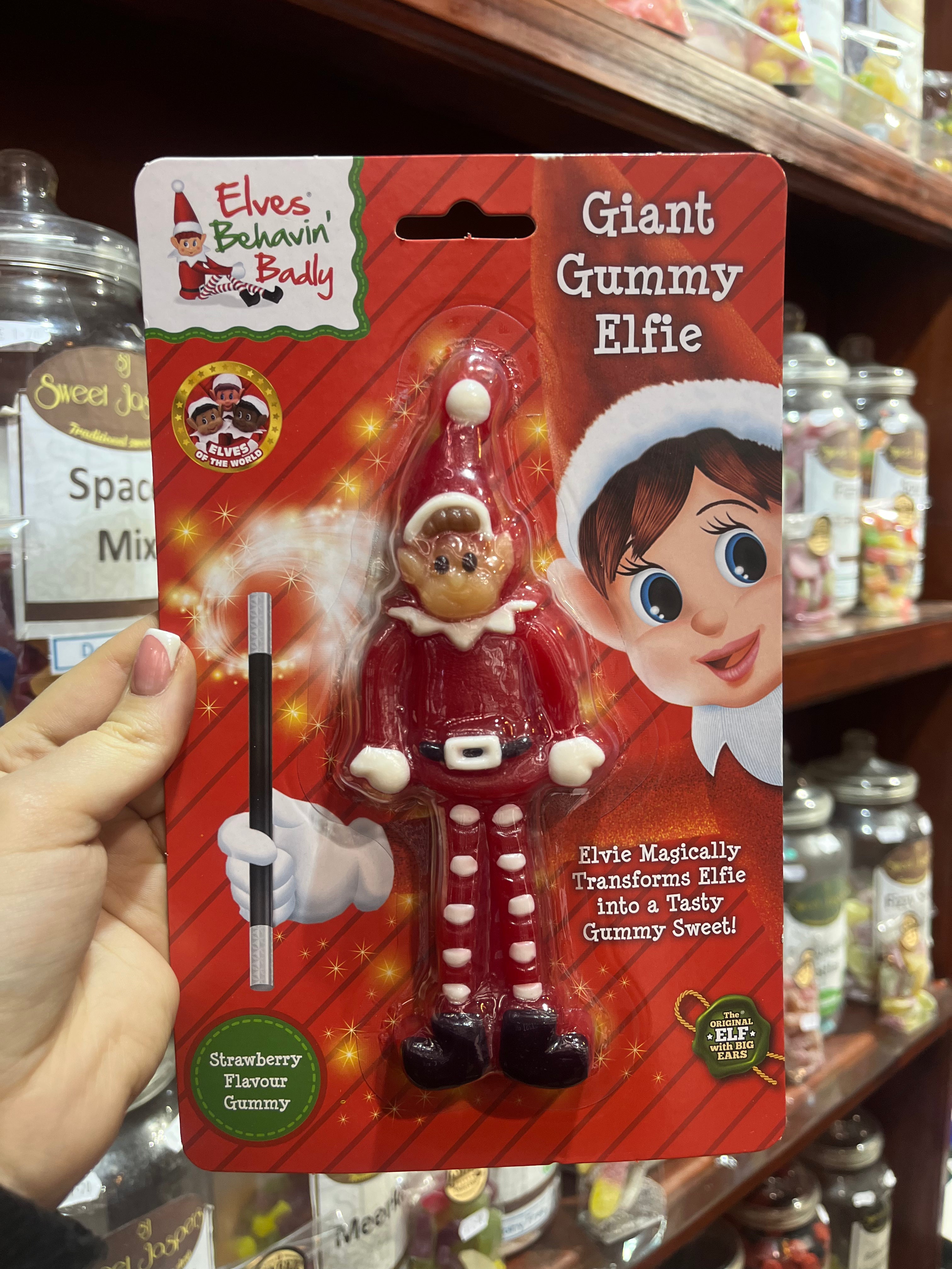 Giant Gummy Elf