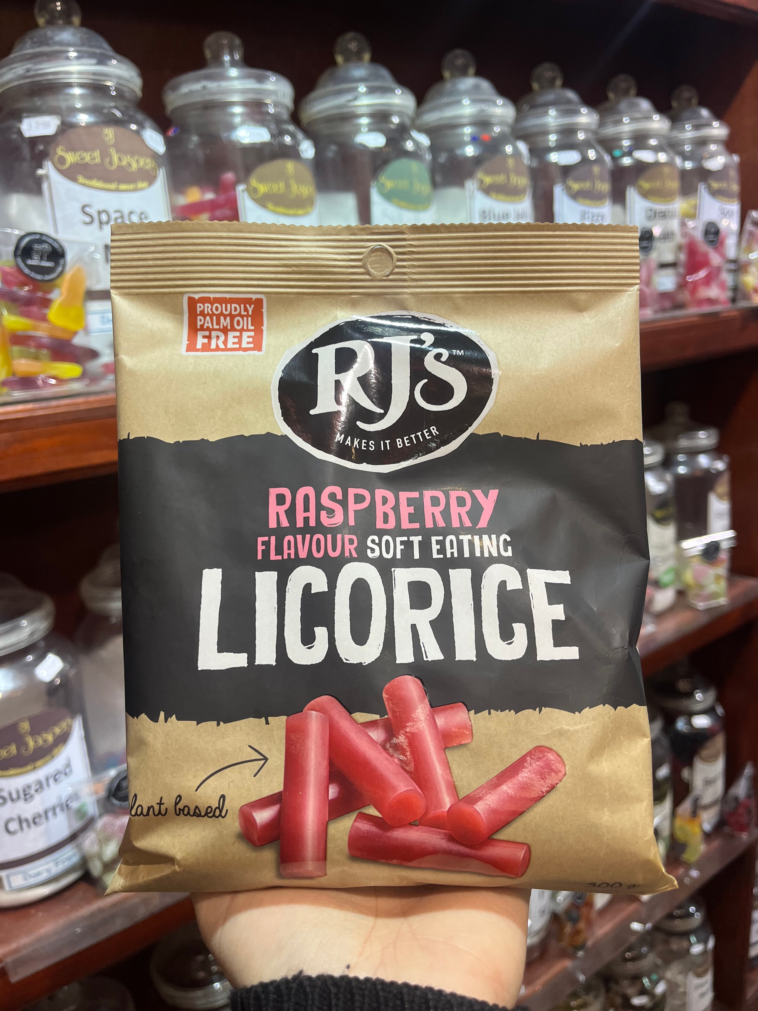 Raspberry Soft Liquorice