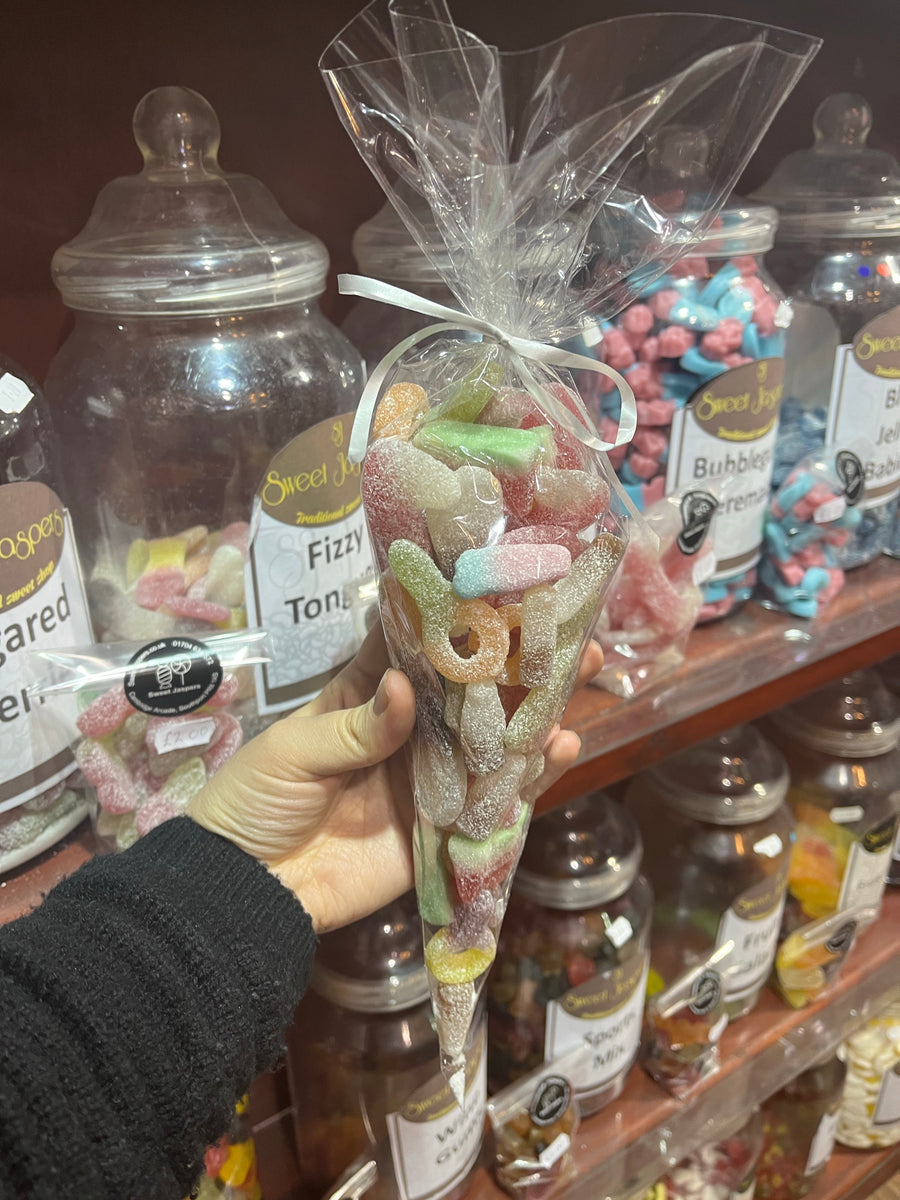 Fizzy Sweet Cones – Sweet Jaspers
